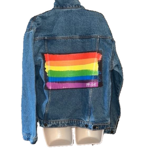 Hand designed Jean jacket